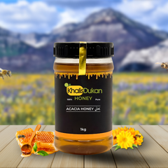✅  𝗔𝗰𝗮𝗰𝗶𝗮 𝗛𝗼𝗻𝗲𝘆 (1kg) –Large Bee / بڑی مکھی کا خالص شہد
